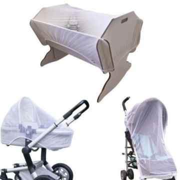 Moskitonetz Mückennetz Insektenschutz Kinderwagen Babyschale Fliegengitter Netz -
