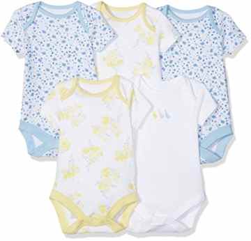 Mothercare Baby-Mädchen Body Girls 5pk Ss Pretty Geese Bodysuit -