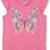 Mothercare Baby-Mädchen T-Shirt Jg Glam Ss Sequin Butterfly Tee (Pink) -