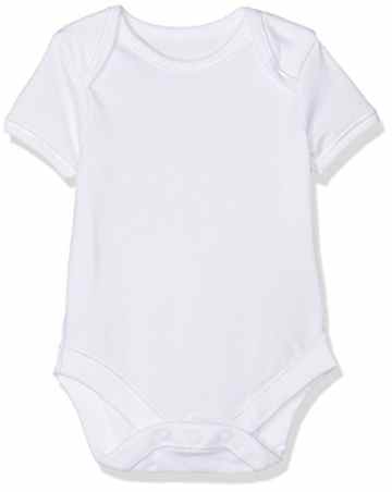 Mothercare Unisex Baby Body Continuitywhite 7pk Ss Bodysuit -
