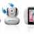 Motorola 188610 MBP36 Digitales Babyphone mit 3,5 Zoll Farbdisplay am Empfänger und Kamera im Sender -
