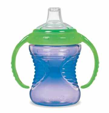 Munchkin 011057 – Trinkbecher Mighty Grip (237ml) – Auslauf-/tropsichere Ventiktechnologie – BPA frei -