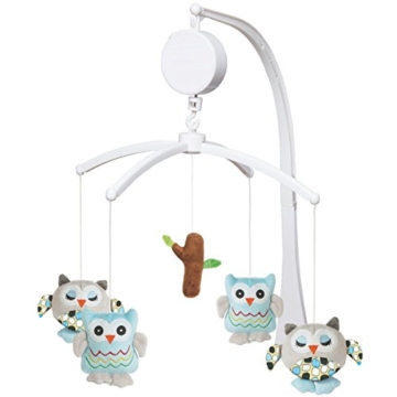 Musikmobile EULE Baby Musik Mobile (MIT SPIELUHR) Einschlafhilfe -