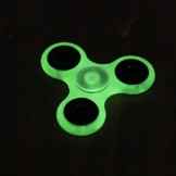 mymotto Hand-Tri-Spinner glühende Hand/Finger Spinner Kreisel 360 Tri Fidget Schreibtisch Stress Reducer EDC Focus Spielzeug