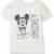 NAME IT Unisex Baby T-Shirt Nitmickey Rene Ss Top Uni Mznb Wdi -