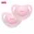 Namensschuller – NUK Starlight Schnuller mit Namen – Silikon Größe 1 – rosa – 2er Set -