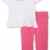 natubini Baby-Mädchen Bekleidungsset Set aus Hose und T-Shirt Bio-Baumwolle