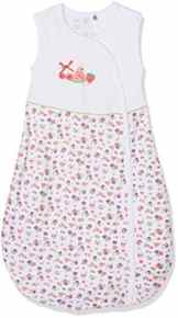natubini Baby-Mädchen Schlafsack Babyschlafsack Bio-Baumwolle