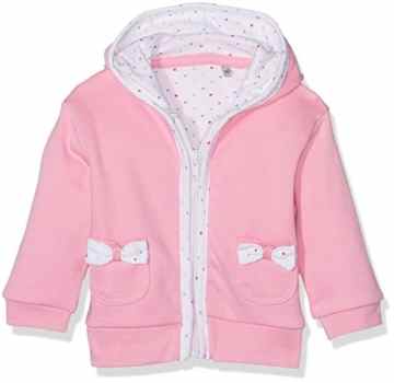 natubini Baby-Mädchen Strickjacke Kapuzenjacke Girl Bio-Baumwolle