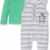 natubini Baby-Jungen Strampler mit Langarmshirt Bio-Baumwolle -