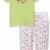 natubini Baby-Mädchen Bekleidungsset Set aus Hose und T-Shirt Bio-Baumwolle -