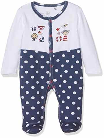 natubini Baby-Mädchen Strampler Langarm Bio-Baumwolle -