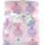 Newborn „First Steps“ Baby Fleece-Decken, Design mit Cupcakes, 75 x 100 cm -