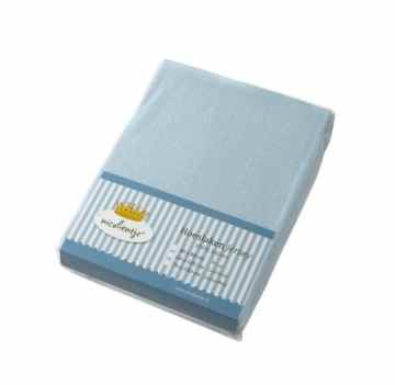 Nicolientje 700851 Jersey Spannbetttuch, 40×80 cm, blue -