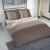 Nightlife – Bettwäsche / Bettbezüge Trisha Taupe – Braun – 135×200 – Mit 1 Kissenbezug 80×80 -