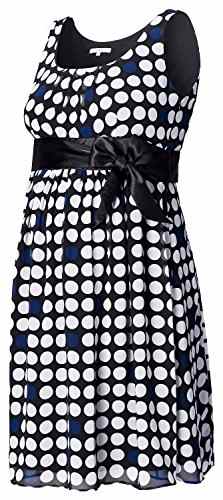 Noppies Dress sl Luna mit Schleifen-Detail Damen Umstandsmode / festliches Kleid 50801 -