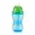 Nûby auslaufsichere Trinkhalmflasche 355ml, mit weichem Trinkhalm aus Silikon und hygienischem Trinkhalmverschluss, 1 Stück, Farbe nicht frei wählbar -