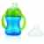 Nuby ID10052BLUE Trinklerntasse mit Silikonmundstück, 240ml, blau -