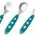NUK Easy Learning Maxi-Besteck, 3-teilig, Edelstahl, kindermundgerecht, abgerundete Ränder und Zinken -