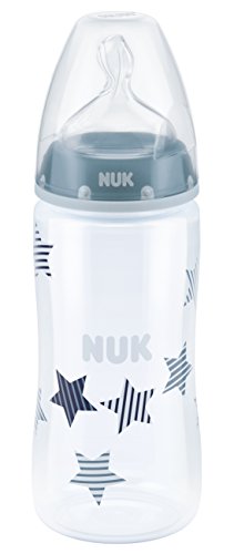 NUK First Choice Plus Babyflasche Silikon-Trinksauger -