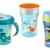 NUK Trinklern-Set mit je 1x Starter-, Magic- und Fun Cup, je 1x gratis Ersatz- Trinktülle und Trinkhalm -