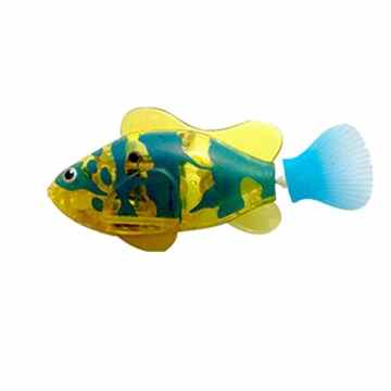 NUOLUX 4pcs Roboter Fische schwimmen elektrische Clownfische Batterie betriebene Spielzeug (zufällige Farbe) -