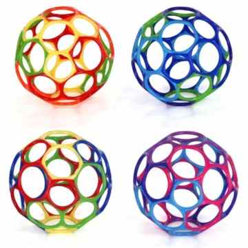 Oball original 10 cm – 1 Stück, Sortierte Farbe -