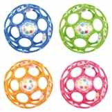 Oball – Rattle / Rassel 10 cm – Rhino Toys / Kids II – versch. Farben zur Auswahl -