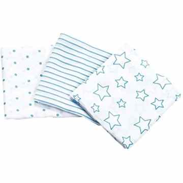 Odenwälder 3er Pack Doppel-Mullwindeln classic 80x80cm bedruckt -