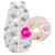 Odenwälder BabyNice Schlafsack Sommer Sommerschlafsack 130 cm Happy Bär natur -