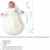 Odenwälder Basic Jersey-Schlafsack Sommer Sterne latte -