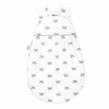Odenwälder Coolmax-Schlafsack Timmi cool sea crab silber, Größe:110 -