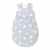 Odenwälder Klimasoft cold Tencel-Schlafsack white stars light silver, Größe:110 -