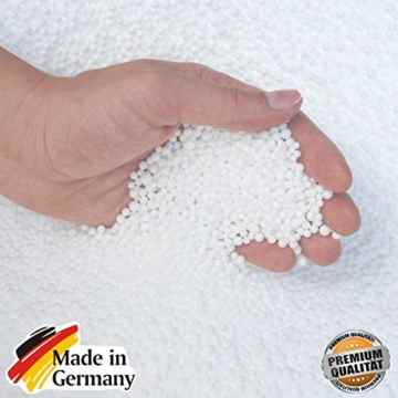 Original LAZY BAG Sitzsack XXL 400L Riesensitzsack aus Baumwolle 180x140cm (Hell-Grau) -