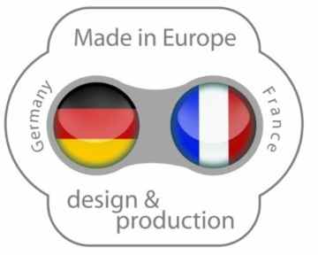 Osann Kinderautositz Autositzerhöhung Booster Topo Luxe Pop Blue blau grau, 15 bis 36 kg, ECE Gruppe 2 / 3, von ca. 3 bis 12 Jahre, mit integrierter Gurtführung -