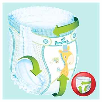 Pampers Baby-Dry Pants Größe 6, 15 plus  kg, 21 Stück -