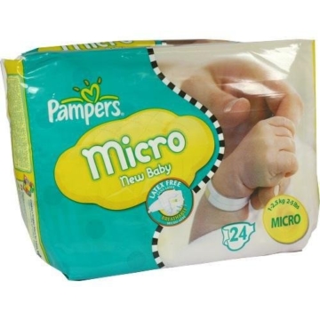 Pampers Micro, 24 St -