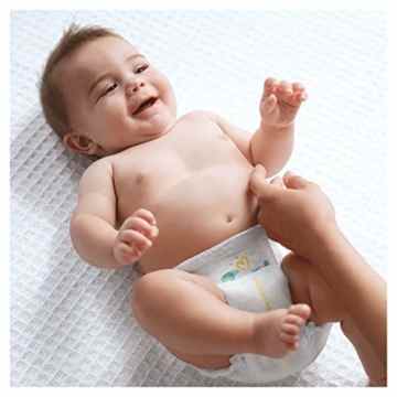 Pampers Premium Protection New Baby Sensitive Größe 1 (Neugeborene) 2-5 kg Tragepack, Windeln, 1er Pack (1 x 21 Stück) -