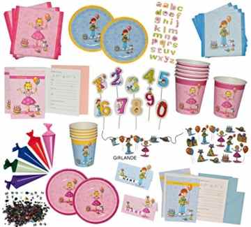 Partyartikel – Kinderparty – Jungen und Mädchen – Luftballon blau rosa für Kindergeburtstag / Kinderparty -