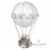 Pasito a Pasito – Lampe Globo grundlegenden Vichy grau grau -