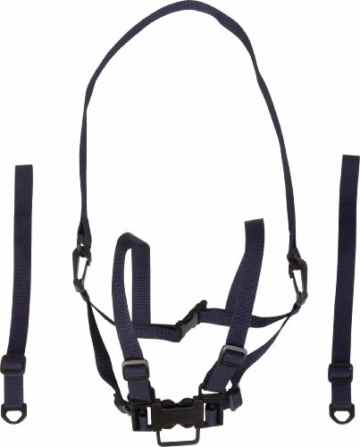 Playshoes 4010952292190 Kinder Laufleine – Sicherheitsgurt in schwarz -