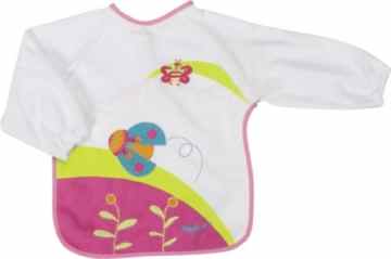 Playshoes 507197 Ärmel-Lätzchen Marienkäfer mit Folienunterlage -