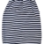 Popolini iobio Strampelsack Sommer Ringel-Marine Interlock -