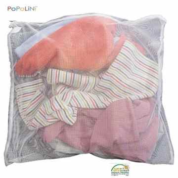 Popolini Waschmaschinen Wäschenetz zum Waschen von Stilleinlagen, BH’s, Windeln etc. -