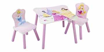Princess Kleiner Tisch und Stühle (Rosa) -