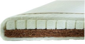 Prolana Kindermatratze LARA Plus Baumwolle 60 x 120 cm -