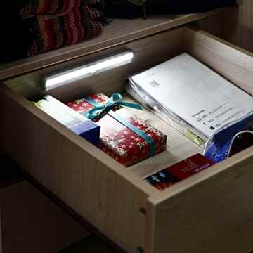 PYRUS LED-Kabinett-Licht IR-Infrarot-Bewegungsmelder Sensor Closet Nachtlicht-Lampe 10LEDs Induction Kleiderschrank Schritt Lights Bar -