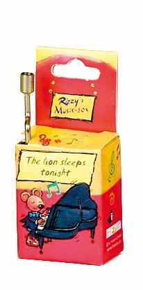 Rizzy Spieluhr „The lion sleeps tonight“ -