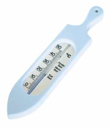 Rotho Babydesign 20057 0103 01 – Badethermometer, baby bleu perl -