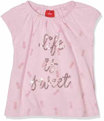 s.Oliver Baby-Mädchen T-Shirt Kurzarm -